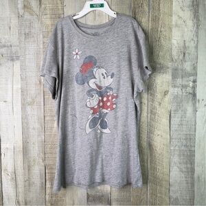 The Wonderful World Of Disney Minnie Mouse Shirt Short Sleeve Crewneck L…